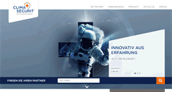 Desktop Screenshot of climaplus-securit.com